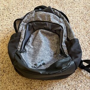 Adidas Men's Black and Gray Backpack